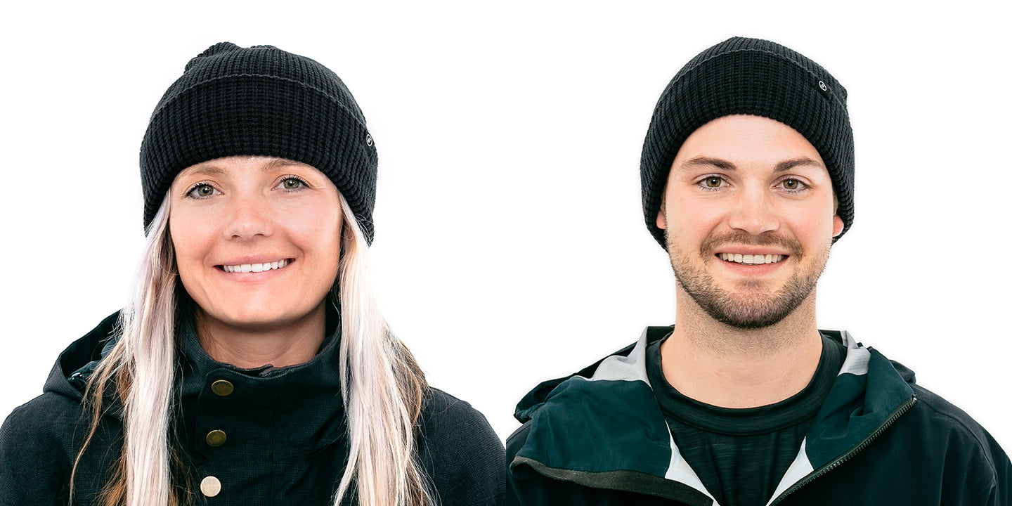 Alternative view of Black Beanie