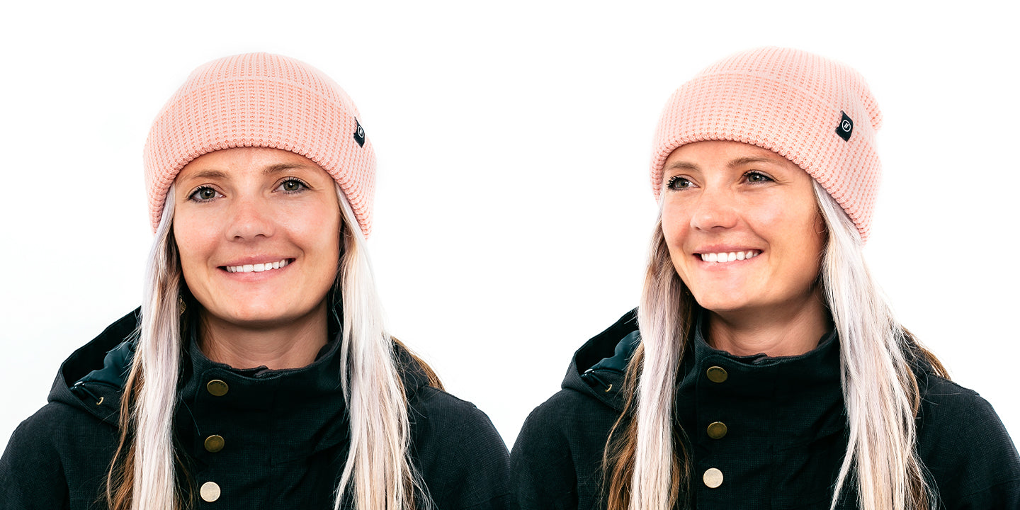 Alternative view of Blush Beanie